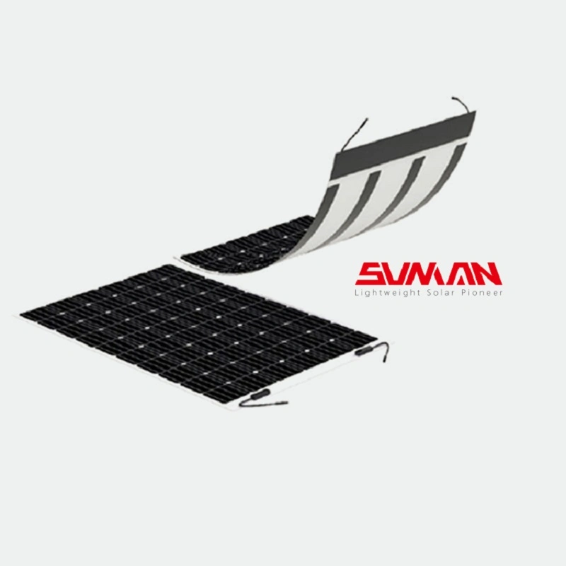 Nuevos Productos Sunman 144 Monocrystallina de media celda 250W 275W 300W 430W Panel solar flexible