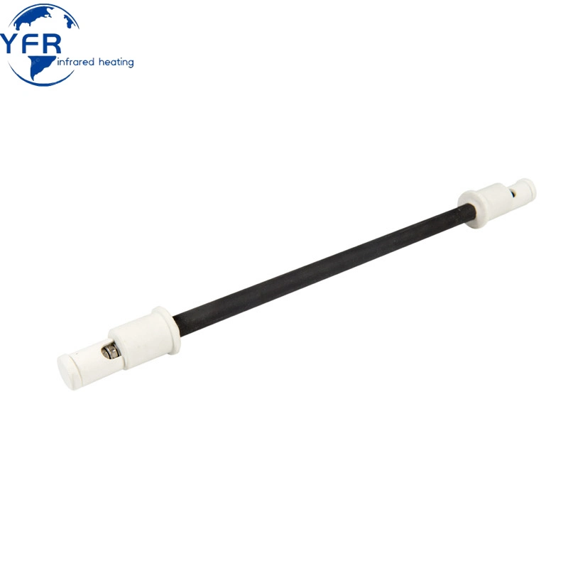 300W 230V IR Heating Element Black Ceramic Infrared Sauna Heater Tube