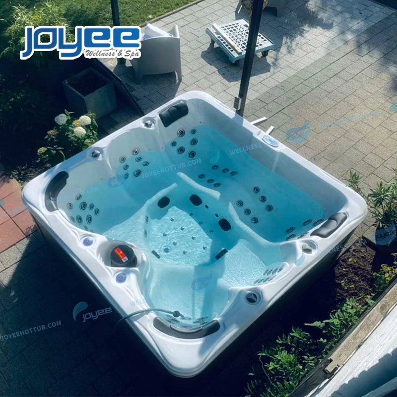 Joyee 6 People Garden Bathtub Hot Tub Outdoor Jakuzi Massage SPA Price