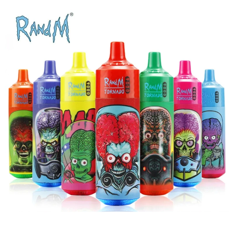 38 Geschmacksrichtungen 100% Original Randm Tornado 9000 Puffs Einweg-Vape