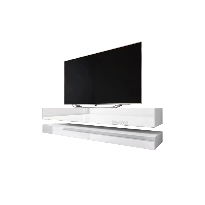Wholesale High Quality Wooden Furniture Long TV Stand with LED Light