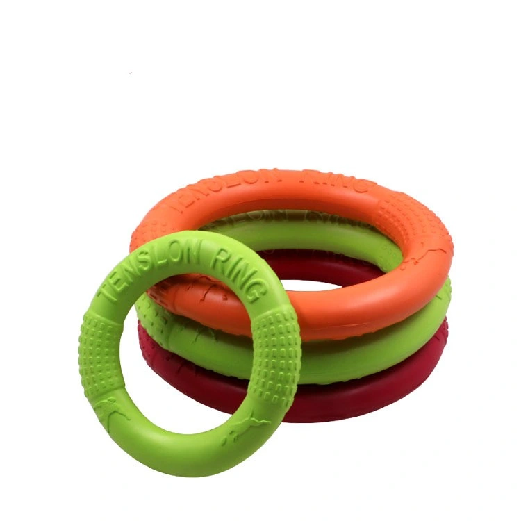 EVA Pet Frisbe Spielzeug Pull Ring Hund Training Hund Haustier Zubehör Training Haustier Empfindlichkeit Großhandel