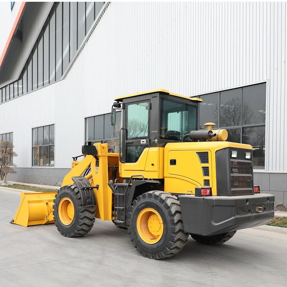 High Efficiency 3 Ton Wheel Loader with Strong Power China Mini Loader for Sale