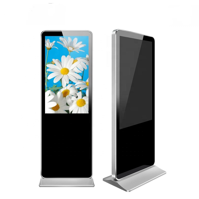 55 Inch Android Video Display Counter LCD Ultrathin Digital Signage Totem Touch Screen Kiosk