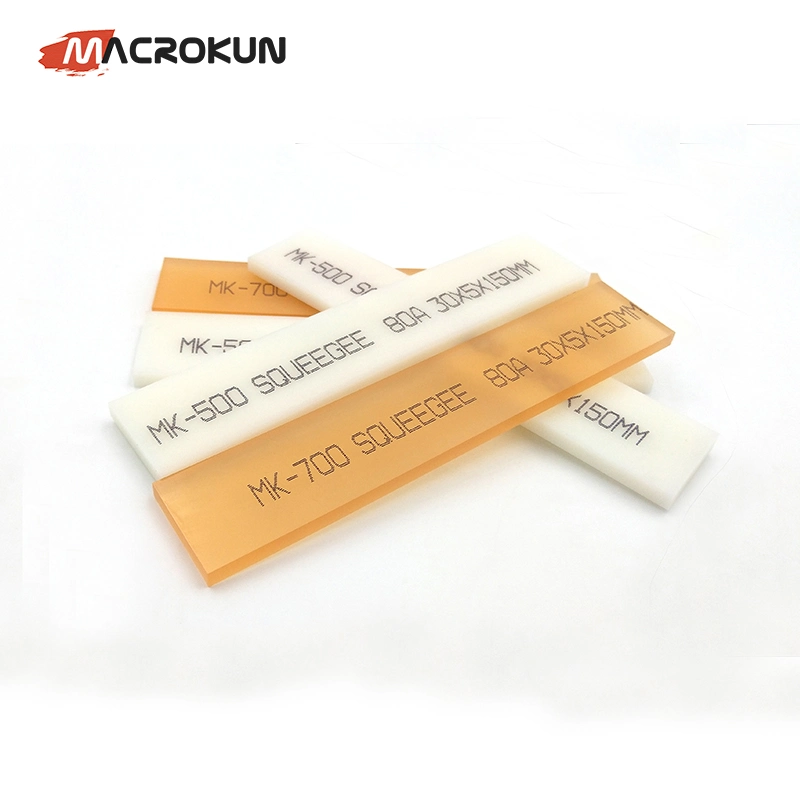 Silk Screen Printing Squeegee Blade Polyurethane Urethane Squeegees