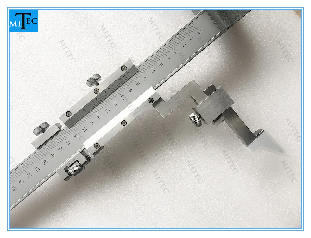 Venta caliente de acero inoxidable de precisión calibrador Vernier Calibrador de altura la altura de 600mm