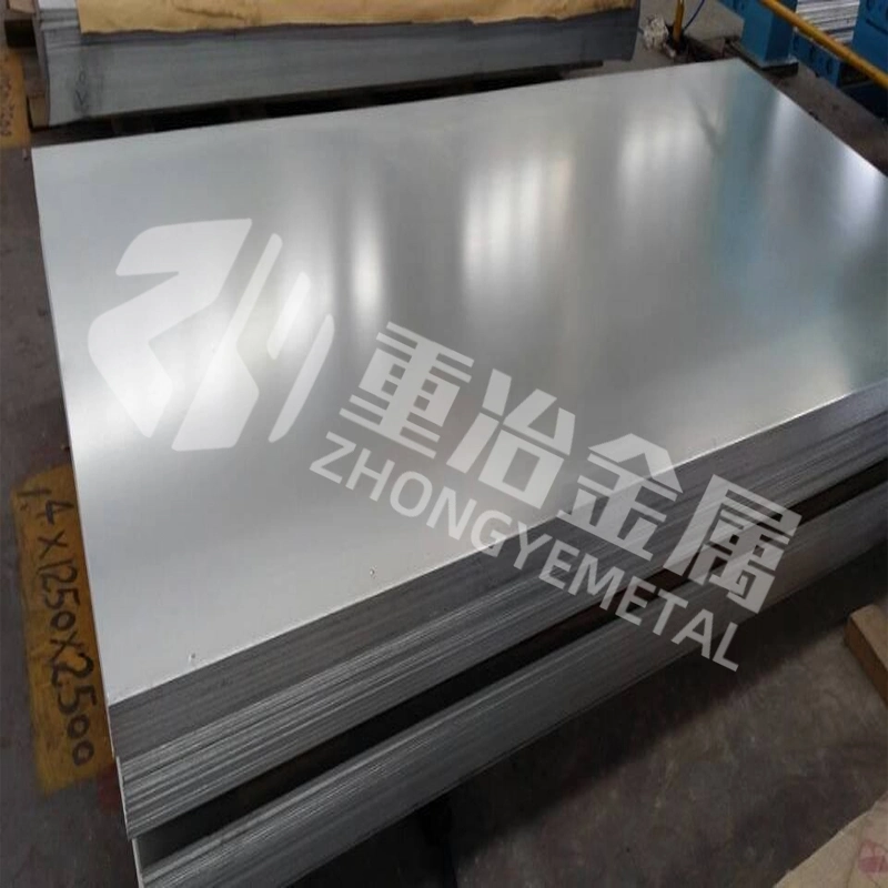 Revestido a zinco laminado a frio - telhado PPGI/Q195/Q235 - material DX51D/Dx52D/Dx53D DC51D/DC52D Hot - DIP SGCC/Z275/Z600 galvanizado Electro-Prepainted Folha de aço