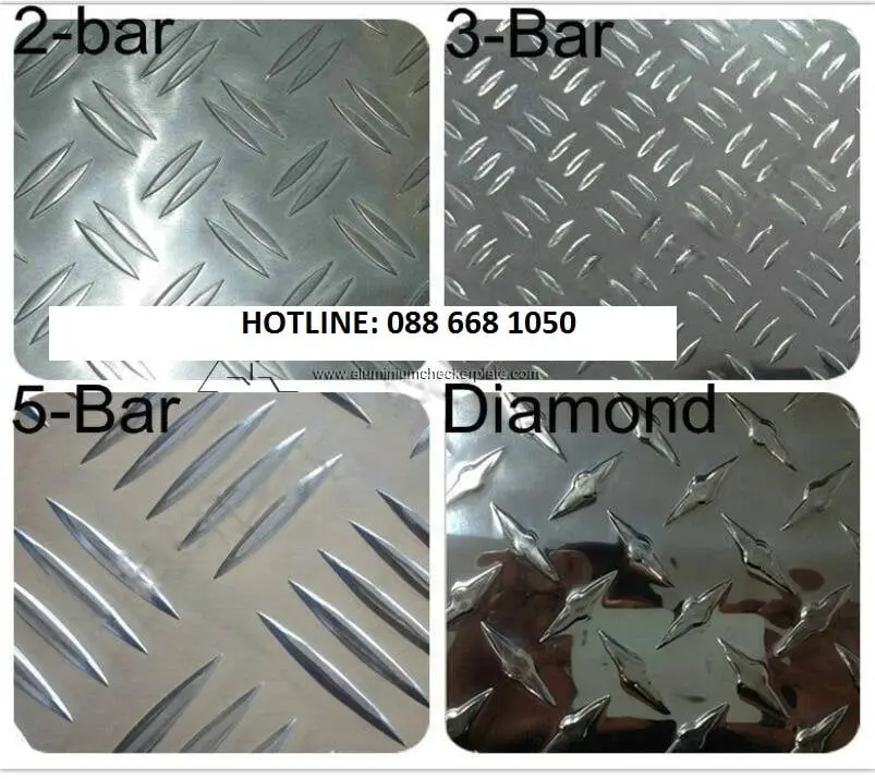 1060 1050 1235 1100 3003 Embossed Stucco Aluminum Bars Aluminium/Aluminum Plate