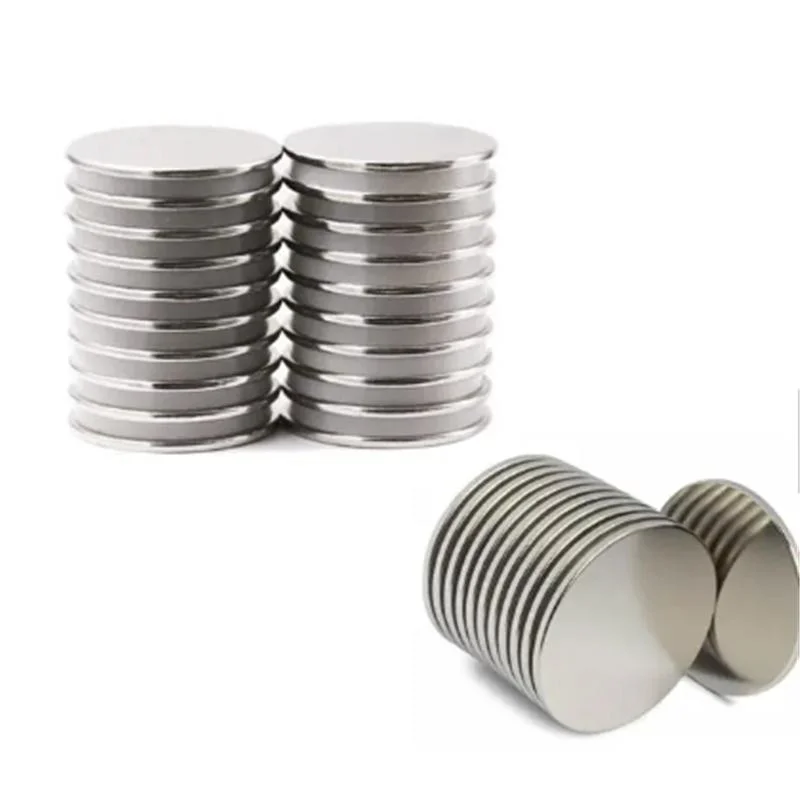 N35 Small Large Disc Rod Cylindrical Neodymium Magnet Diametrically Magnetized Magnets