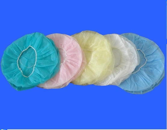 Disposable Colorful Doctor Bouffant Cap Nurse Cap for Medical