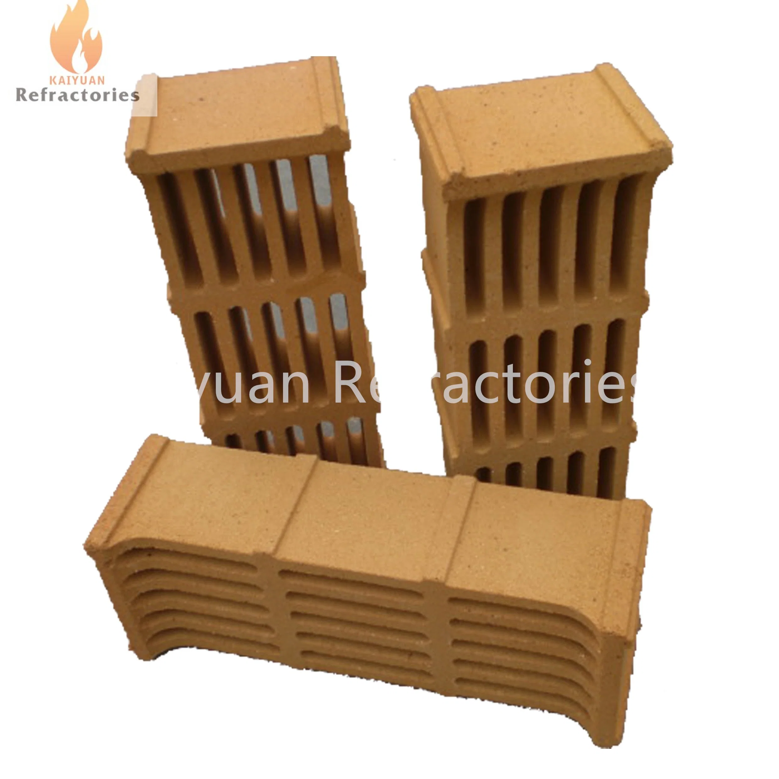 Customised Fireclay Checker Brick Refractory Product Used for Blast Furnace