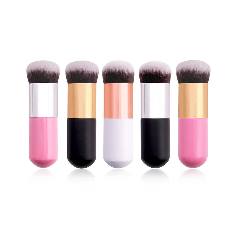 Cheap Liquid Foundation Bb Cream Powder Blush Flat Kabuki Cosmetic Brush