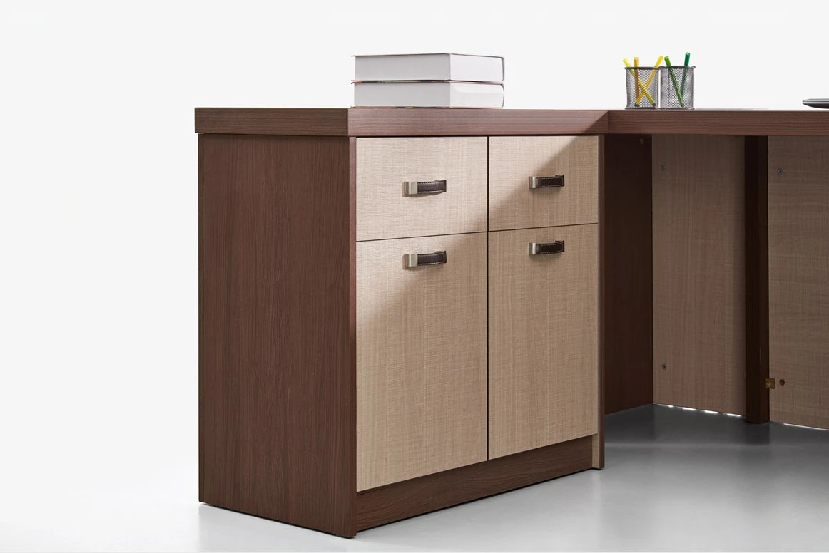 Modern Office Furniture Desk L Shape Furniture Office Table China Manufacture Wooden Furniture