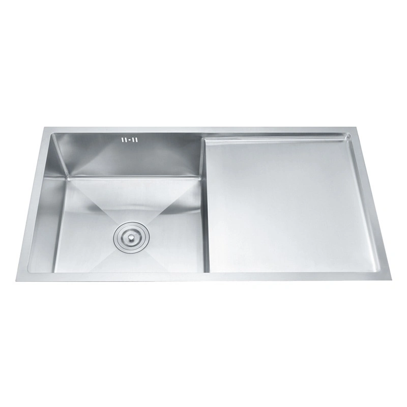 Horno de lavabo Lavadero Lavadero de Cocina Lavadero de Acero inoxidable Sink Single Cuenco con plato fregadero Cocina fregadero