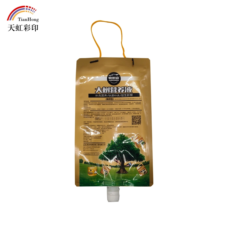 Plastic 1000ml Solution packaging Bag