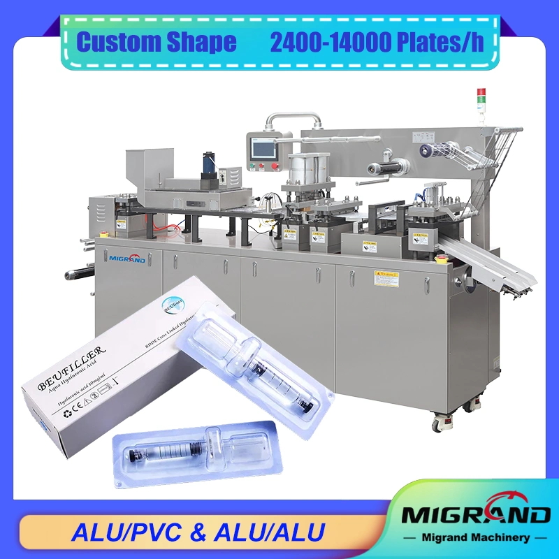 Disposable Medical Products Packaging Machines Syringe Alcohol Cotton Swab Ball Injection Blister Packing Machine
