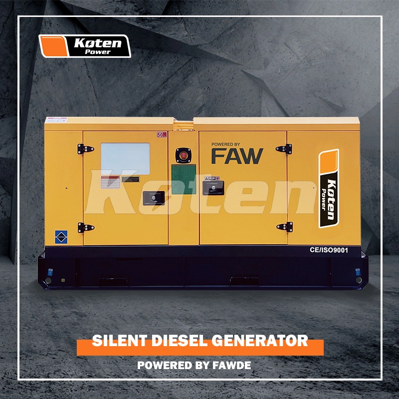 OEM Price 50Hz 24kw 30kVA Prime Power Fawde Engine Electric Silent Diesel Generator