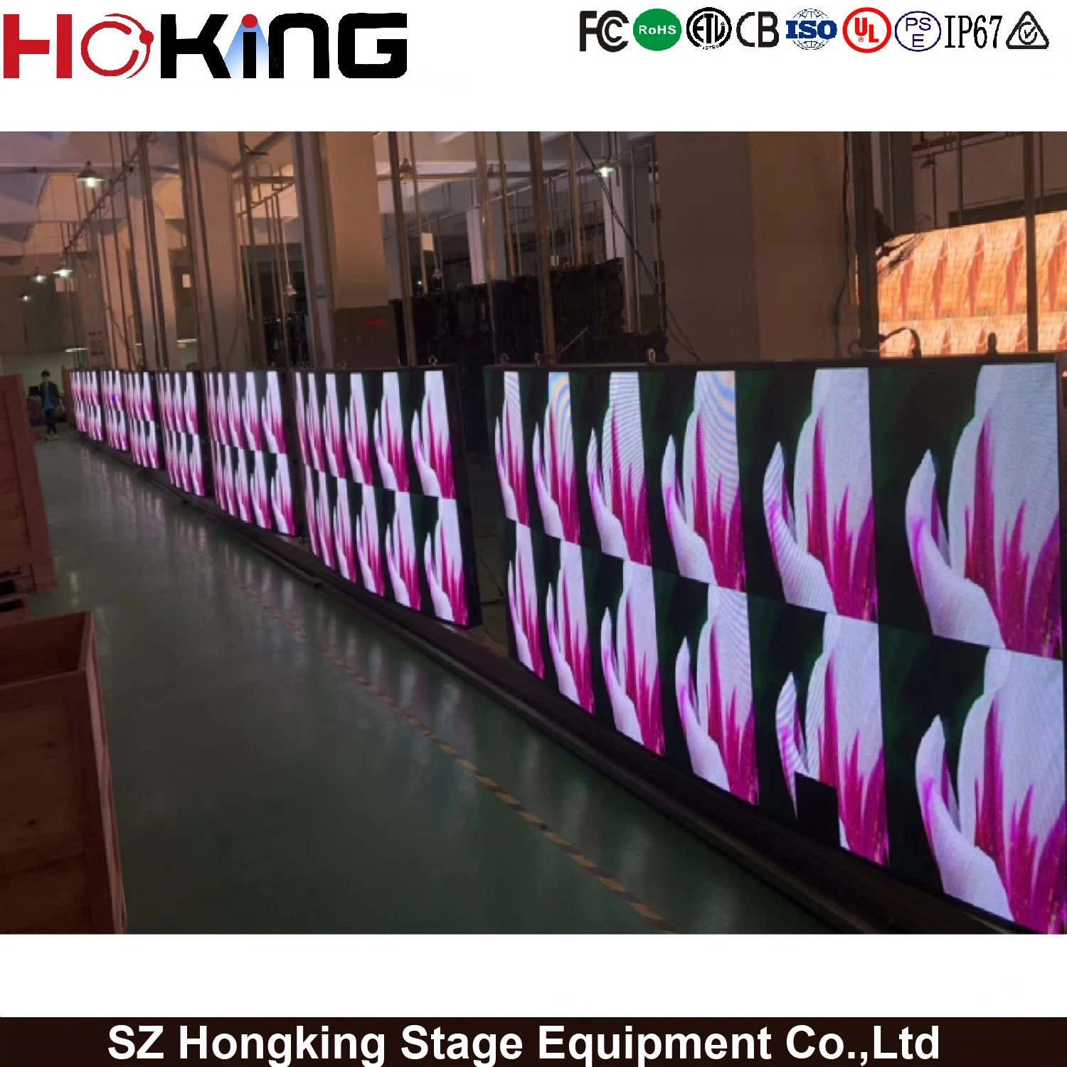 Indoor P5 320X160mm Full Color LED Display Screen Module