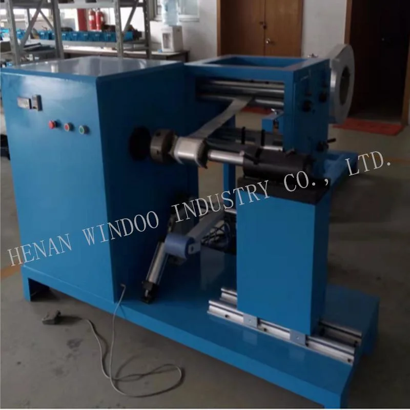 Full Digital Dual Power Amorphous Coiled Iron Core Transformer Foil Winding Machine