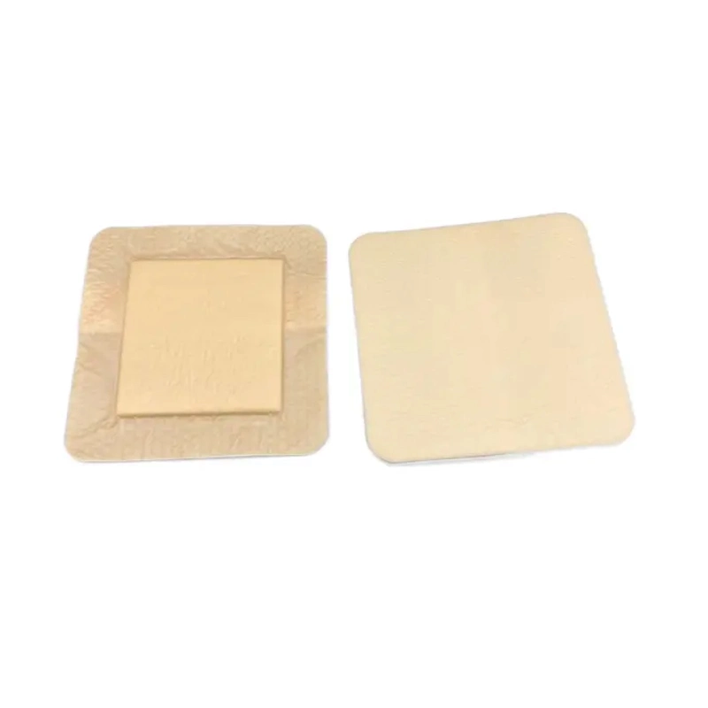 Foam Dressings Inches Size Sterile Hydrophilic Highly Absorbent- Soft Non-Adhesive Pads Easy to Change