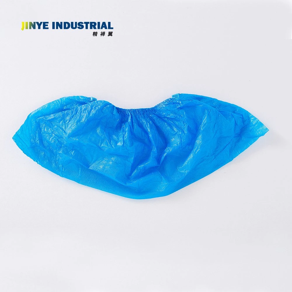 Premium Clean Room Disposable Plastic CPE Shoe Cover Waterproof