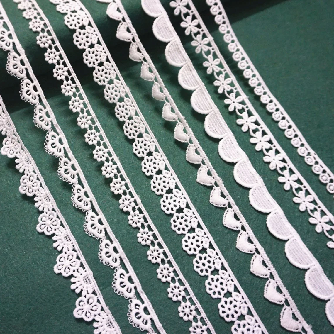 Mesh Lace Full Embroidery Milk Silk Water Soluble Lace Clothing Fabric Accessories Decoration Mesh Lace