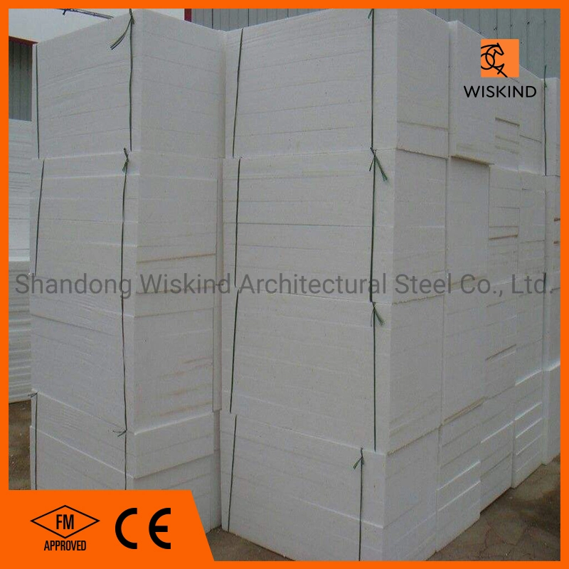 40mm-200mm Thickness EPS Polystyrene Steel Sandwich Insulated Panel