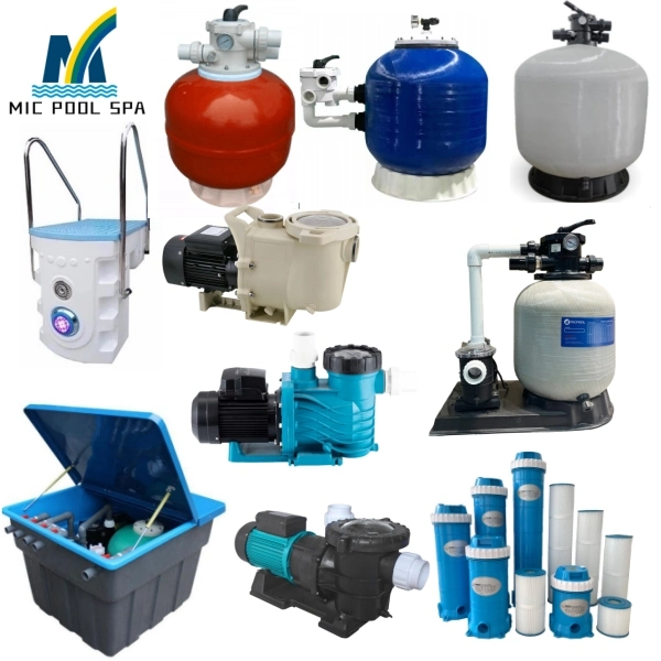 Portable Swimming Pool Side-Mount Sand Filter and Water Purifier Equipment