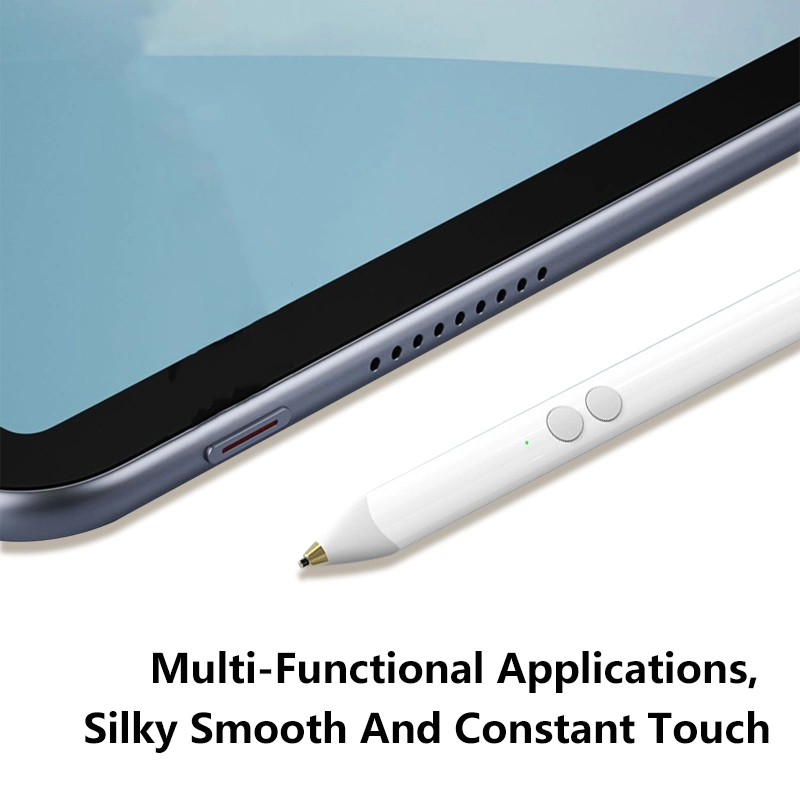 New Multifunctional Bluetooth Connection Stylus Soft Touch Screen Pen Logo Engraved Lasered Metal Pen Tip