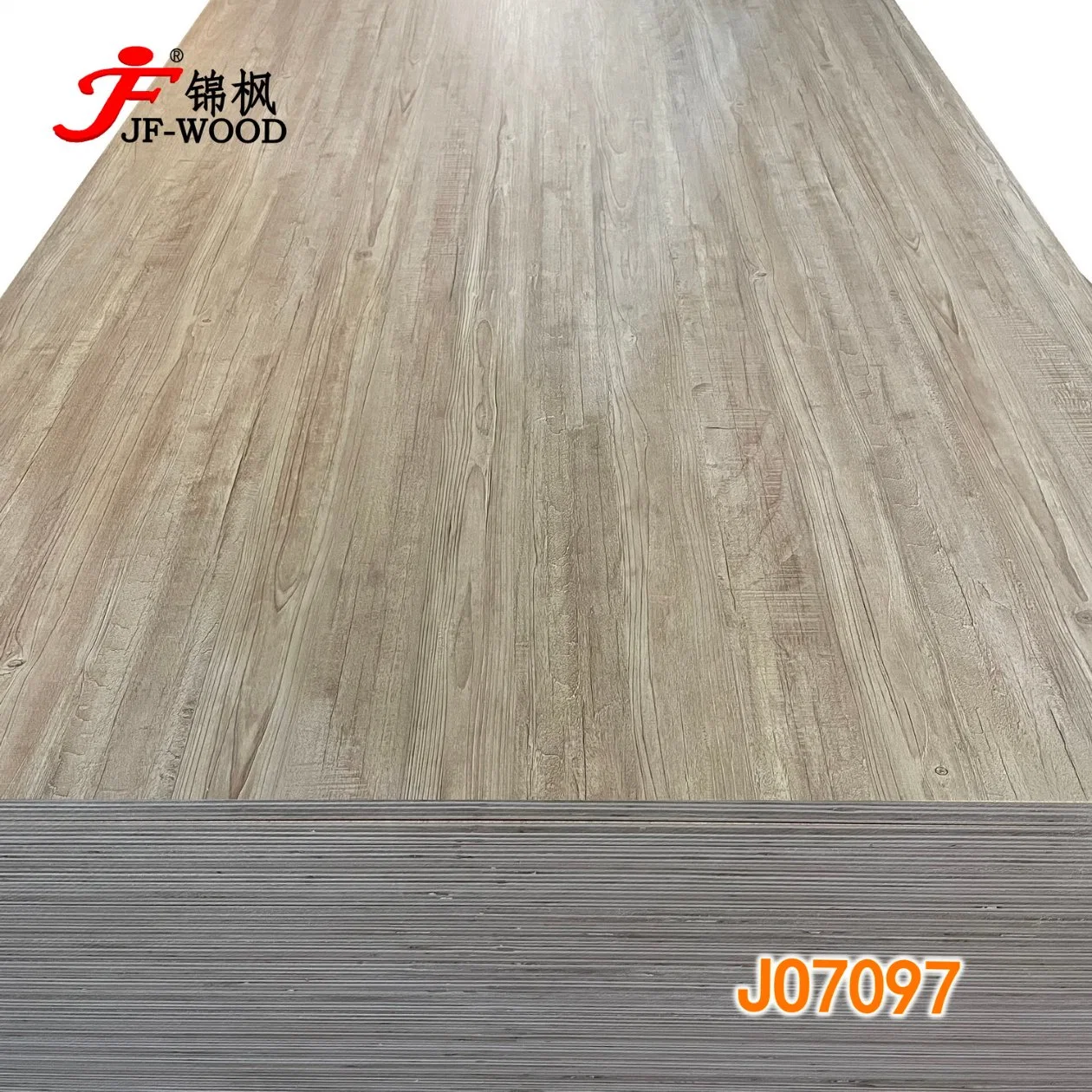 Wood Grain Color Poplar Hard Wood Core 11+2 Layers 9+2 Layer WBP E1 18mm 1220*2440mm Melamine Faced Plywood Bb Blockboard Particle Board MDF