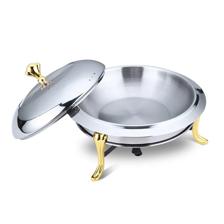 Hotel Wedding Wholesale/Supplier Small Buffet Stove Stainless Steel Food Warmer