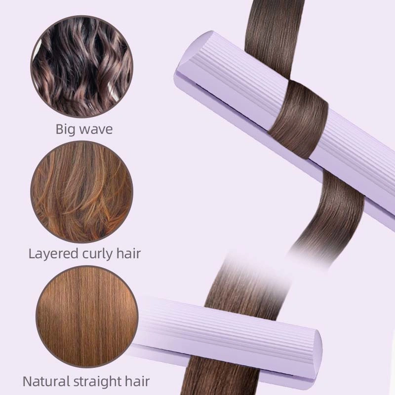 Fábrica OEM Mayoreo de equipos de peluquería Nuevo Diseño 3 barril Rizador de pelo rizado de hierro rizador automático de pelo con clip