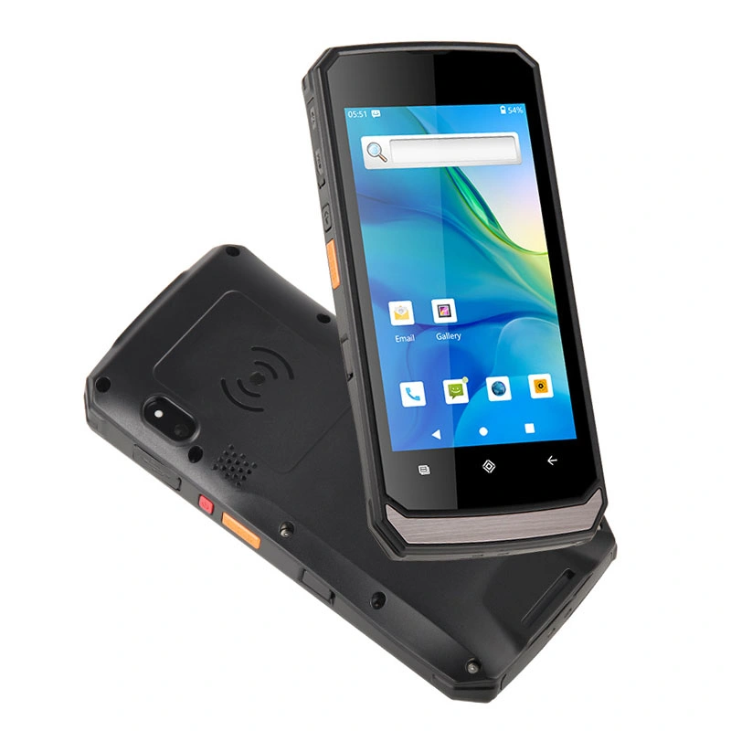 IP65 Waterproof Rugged 4400mAh Battery NFC 2D Code Scanner