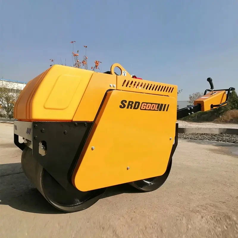 China Shantui Compactor Earth Pressor Baumaschinen Ausrüstung Mini Road Rolle (SRD600L)