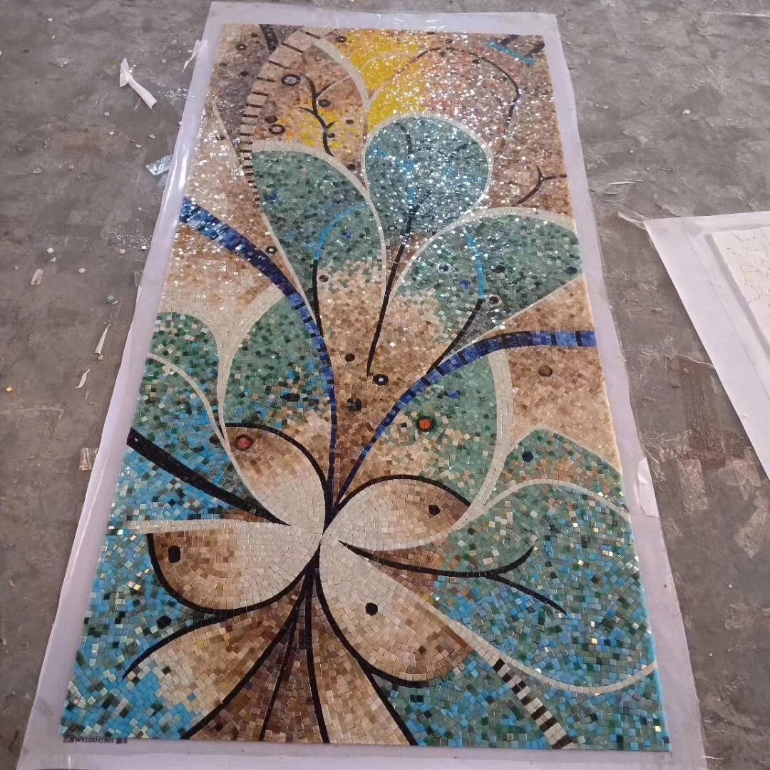 Popular Custom Modern Design Crafts Mix Colorshand Crafted Mosaic