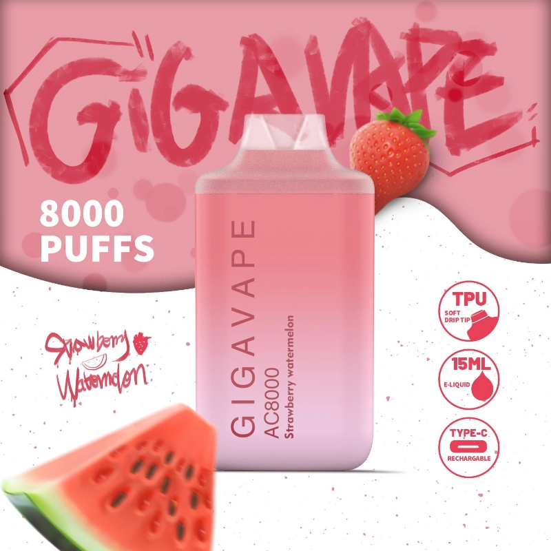 E Zigarette 8000 Puffs 15ml Saft Einweg-Papen