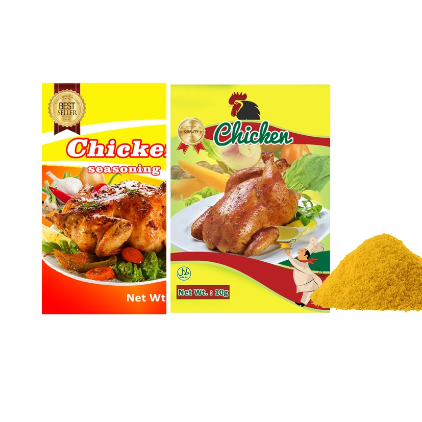 Customized Brand 10g/100g Paket Huhn Geschmack Gewürzen Gewürze zum Verkauf