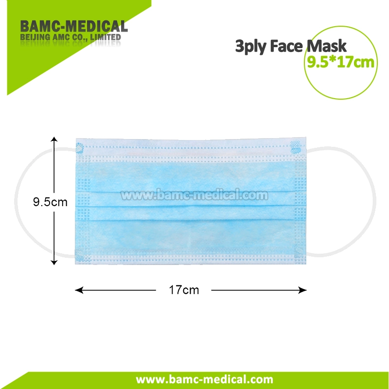 Medical Safety Protective Non-Woven Disposable Face Mask