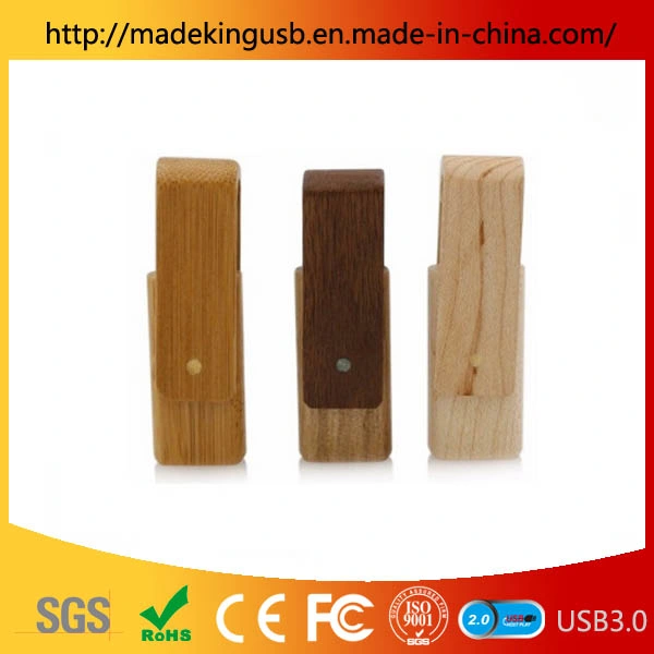 Wooden Rectangle USB 3.0 Flash Memory Stick Wooden USB Flash Drive Pen Drive