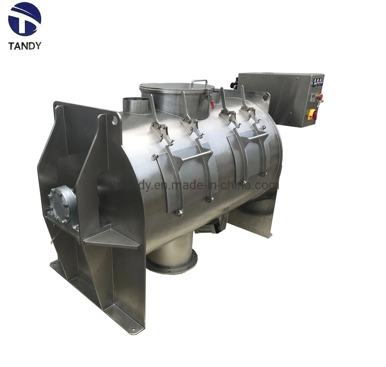 Horizontal Plough Shear Mixer Powder Mixing Machine