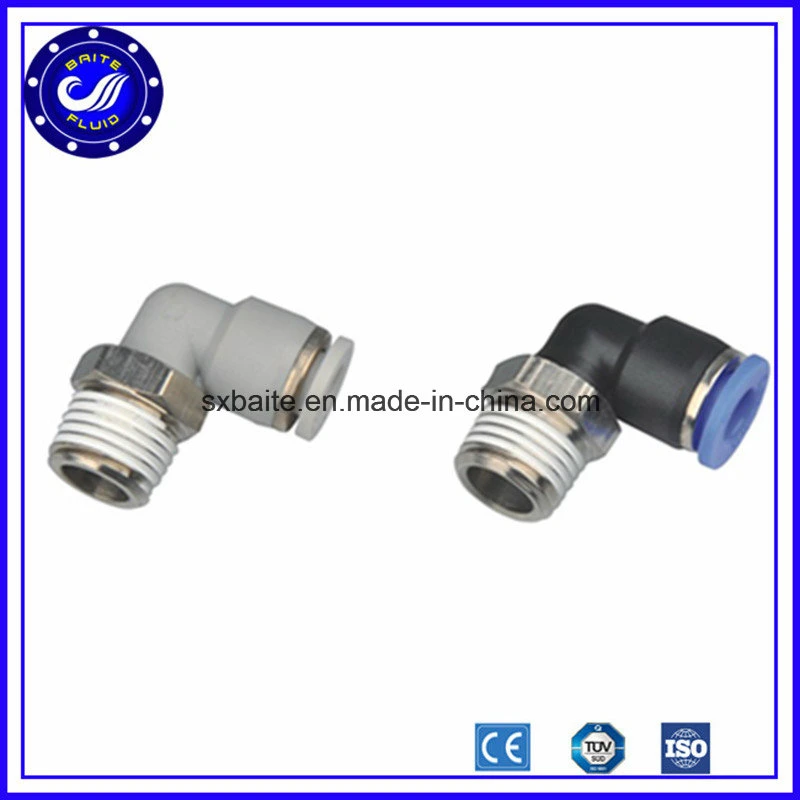 Straight Metal One Touch Tube Pneumatic Quick Fittings