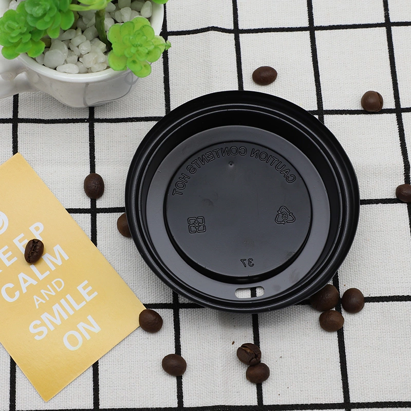 12oz Soft Drink Spout Plastic Coffee Cup Cover