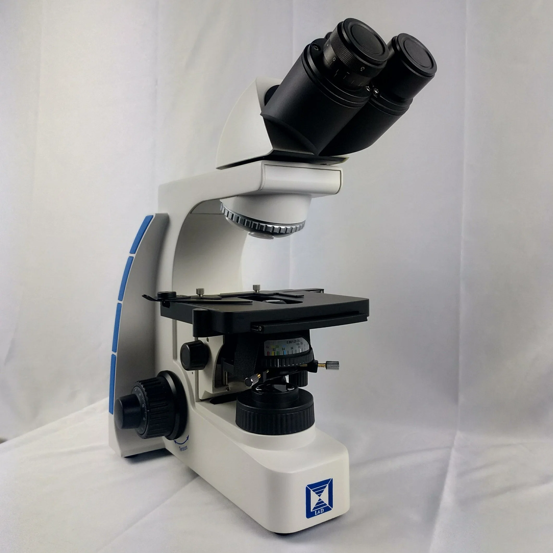 Manual Routine Trinocular Biological Microscope for Student Education (LB-202)