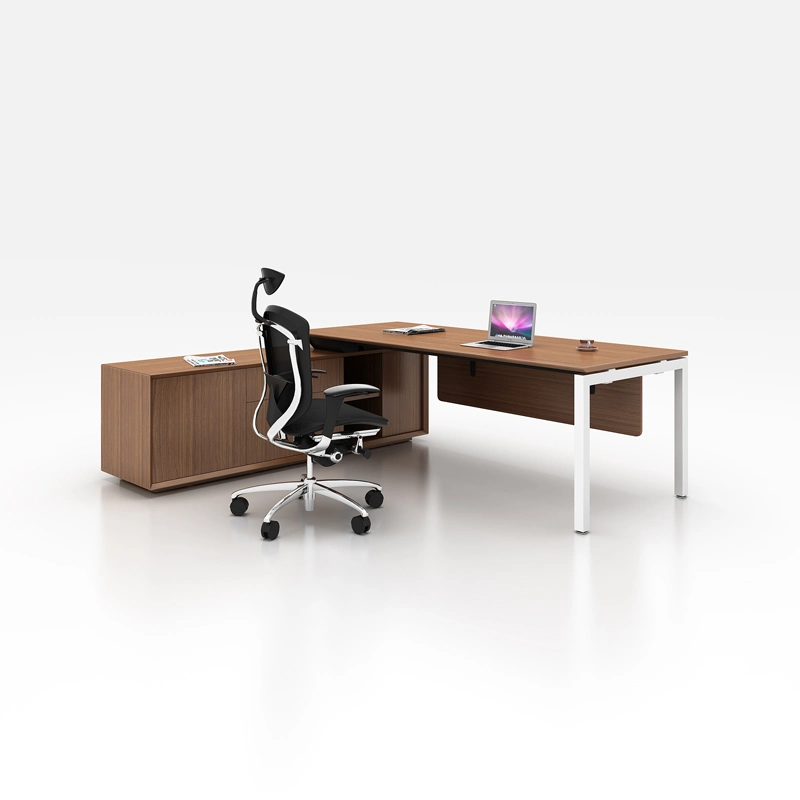 China Wholesale/Supplier Luxury Manager Table Modern L Shape Executive Desk