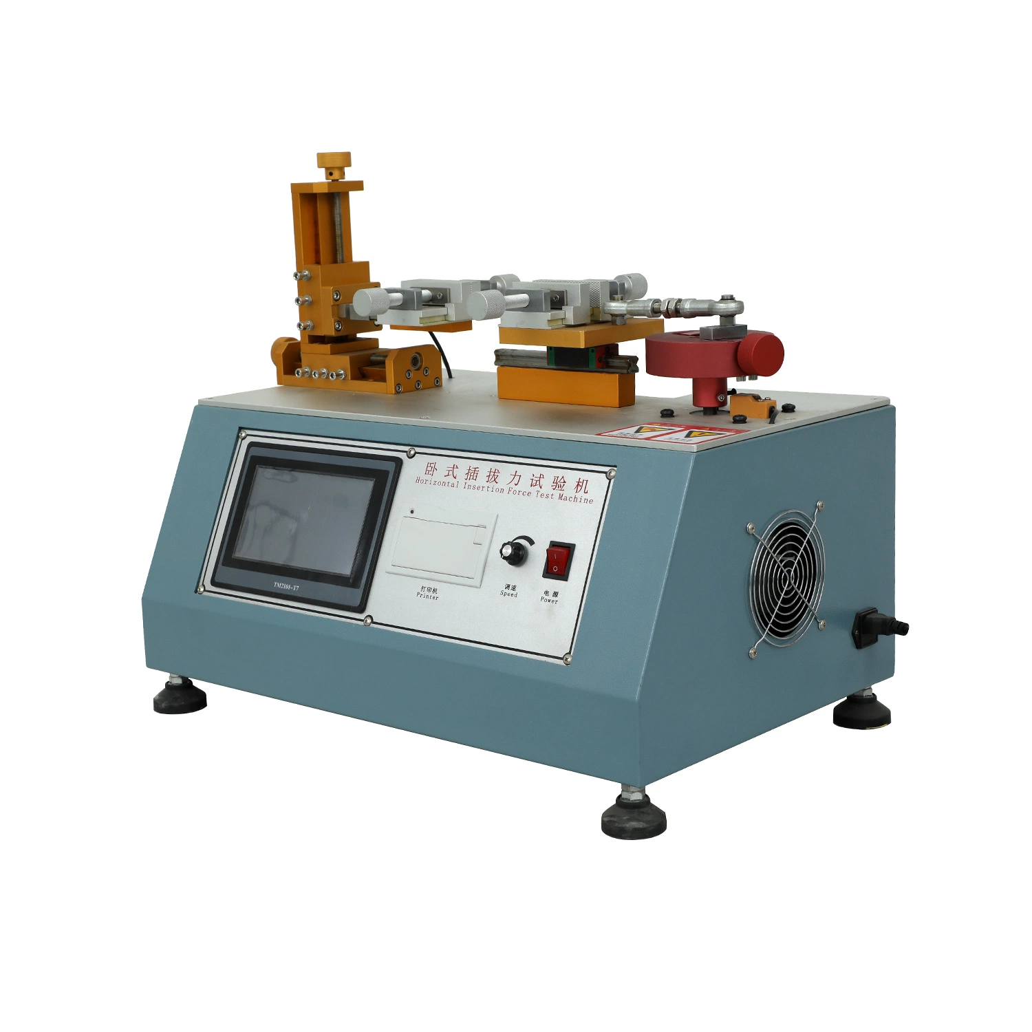 Horizontal Insertion Force Testing Machine USB Data Cable Terminal Wire Insertion Life Test Equipment Plug Bending Testing Machine/ for Connector Strip