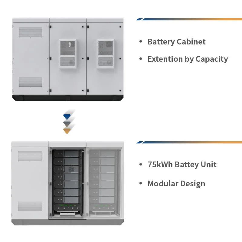 Elecnova 75kwh LiFePO4 Battery Energy Storage Systems Container Energy Storage Grid Tied Inverters off Grid Solution