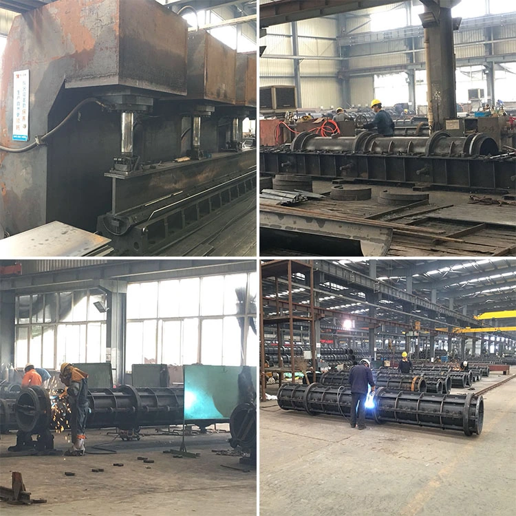 Prestressed Concrete Electric Pole Steel Mould Precast Concrete Pole