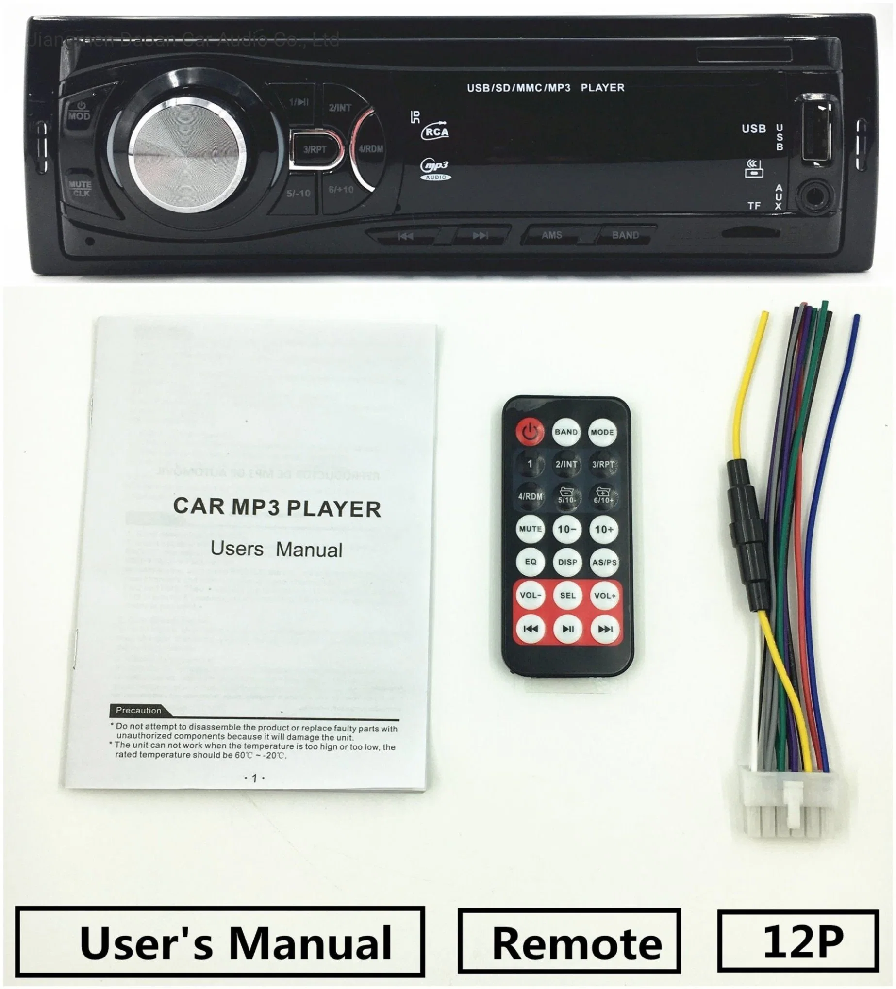 Car Electronics Accessories Head Unit Audio MP3 Stereo Player