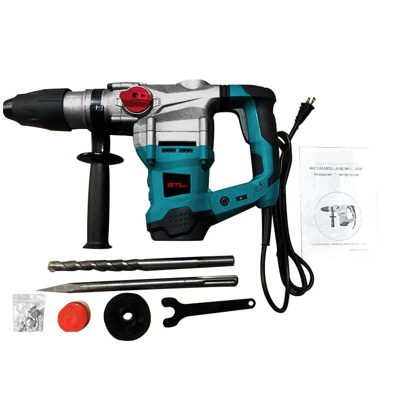 1200W SDS Max Construction Breaking Power Tools Rotary Hammer Drill with 3 Function