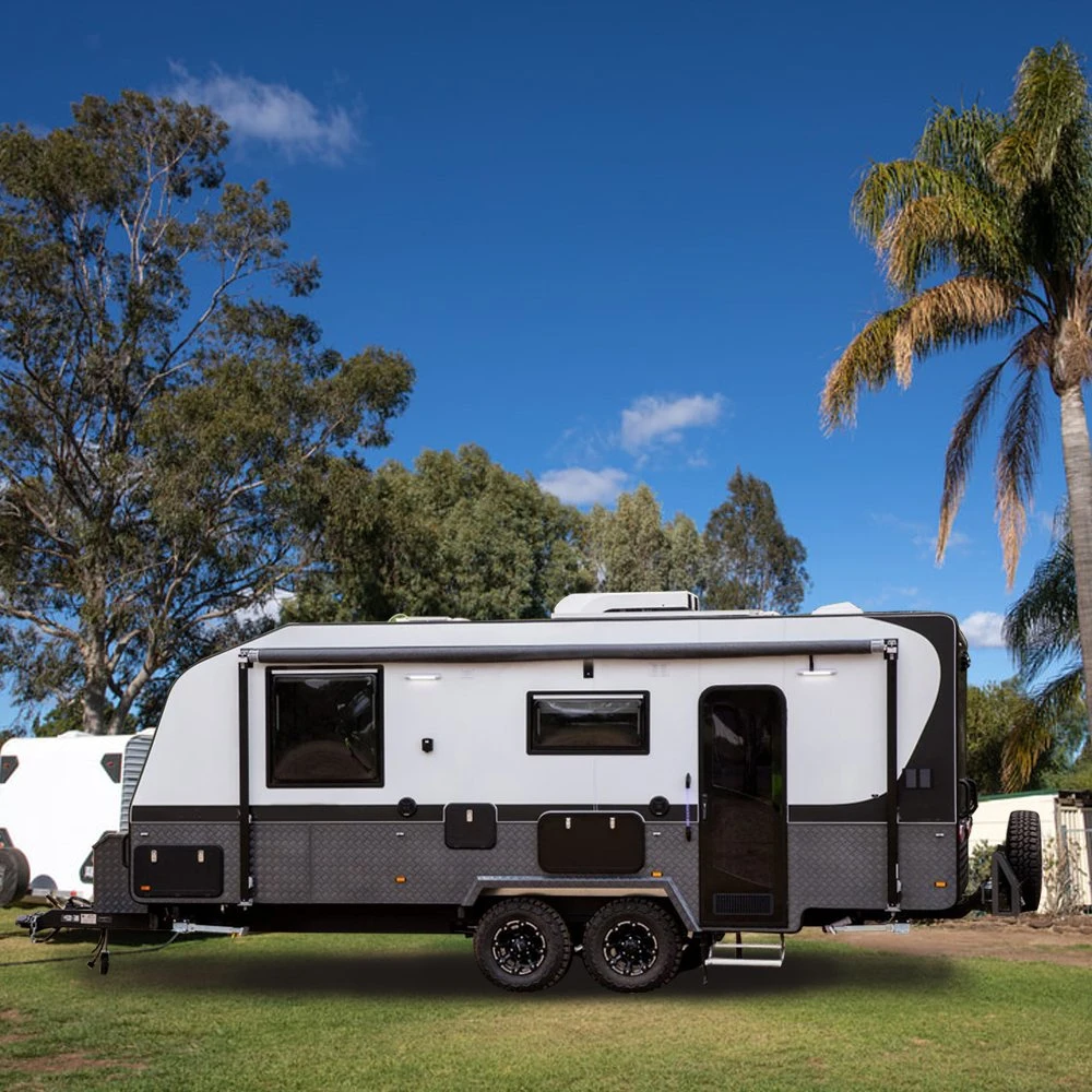 Sistema Solar Caravana caravanas de remolque con baño privado para la venta